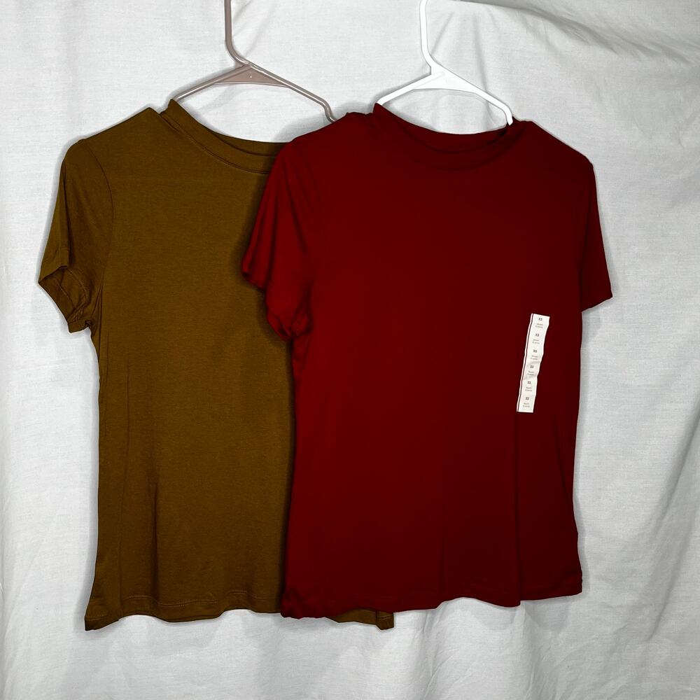 A New Day Women's Short Sleeve Layering Shirts New XS